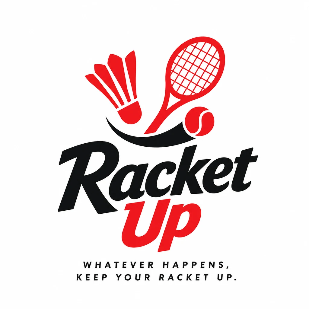 Racket Up — Whatever happens, keep your racket up.